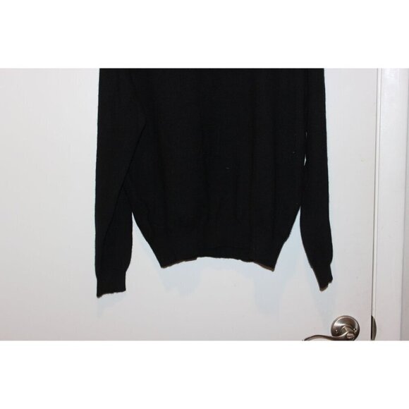 Charter Club 100% Cashmere Mens Black Sweater Size Large - Picture 3 of 7